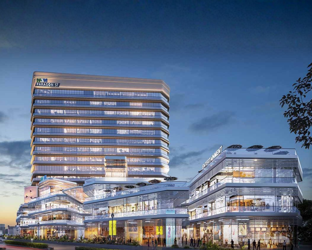 M3M Paragon 57 hi-street retail shops in Sector 57 Gurugram